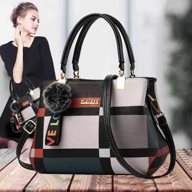 Women Lady Luxury Handbag Shoulder Bag Crossbody Satchel Messenger Purse Tote BK