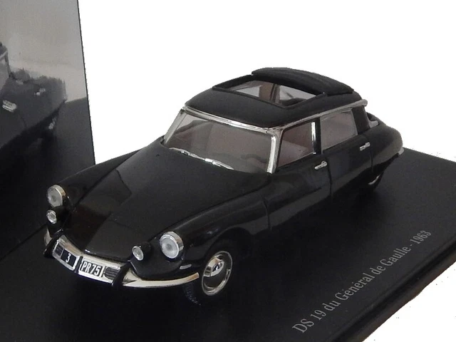 Citroën DS 19 1963 C. De Gaulle UNIVERSAL HOBBIES/ATLAS