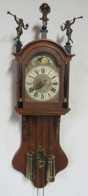 Dutch Friese Staart Clock Warmink 80cm.