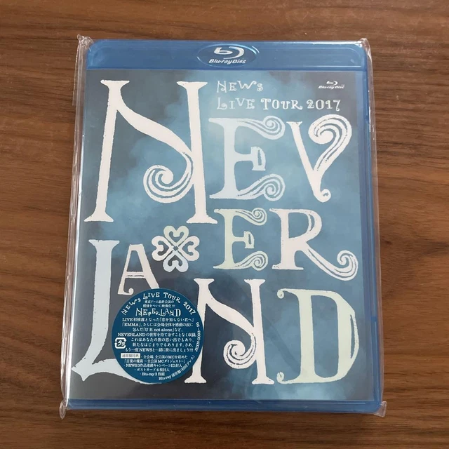 NEWS Blu-ray LIVE TOUR 2017 NEVERLAND 初回限定盤 【美品】ジャニグッズ