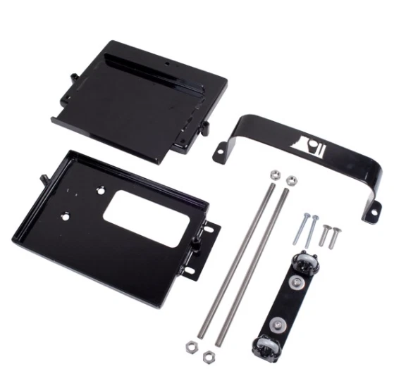 Rugged Ridge Dual Battery Tray Fits 1997-2006 Jeep Wrangler TJ - 11214.52