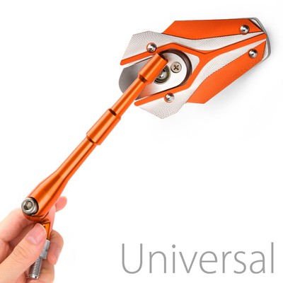 Magazi rétroviseur modèle VIPER orange pour Yamaha TX650 RZ350 RD250 350 