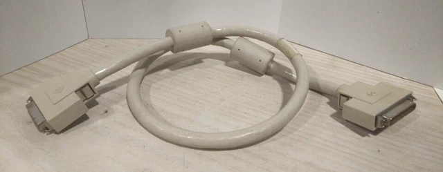 Sun 530-1793 rev A SCSI Computer Cable Male to Male HD50 Connectors - USED -