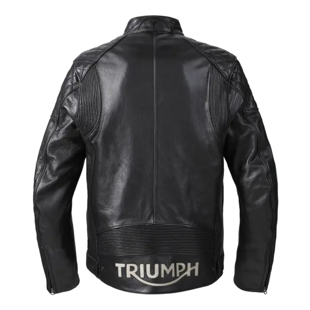 Triumph Racing Motorcycles Racing Motor Bike Faux Leather Jacket