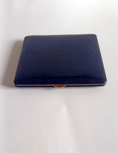 Étui Organisateur Auto Cuir Vintage Années 70 Avec Cartes Routières - Neuf