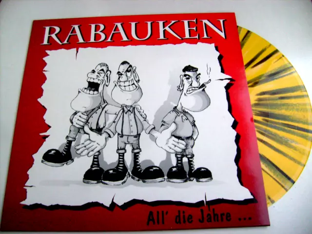 Rabauken - " All` Die Jahre.... " - Org. Lp 1999 (Farbig) - Schusterjungs - Top