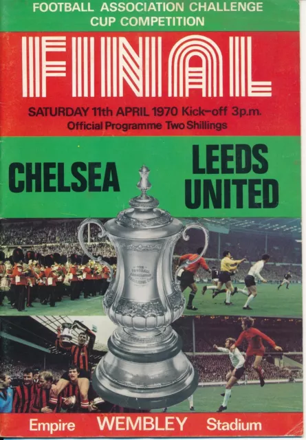 FA CUP FINAL PROGRAMME 1970 Chelsea v Leeds United