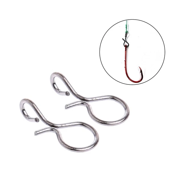 Lot De 100 Agrafe Sans Nœud DORISEA Pour Pêche à La Mouche – Acier Noir