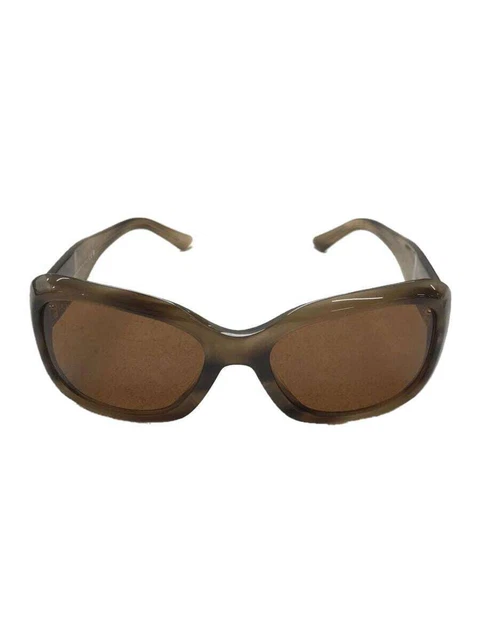 CHANEL #269 Sunglasses Plastic Brown Women's 5102