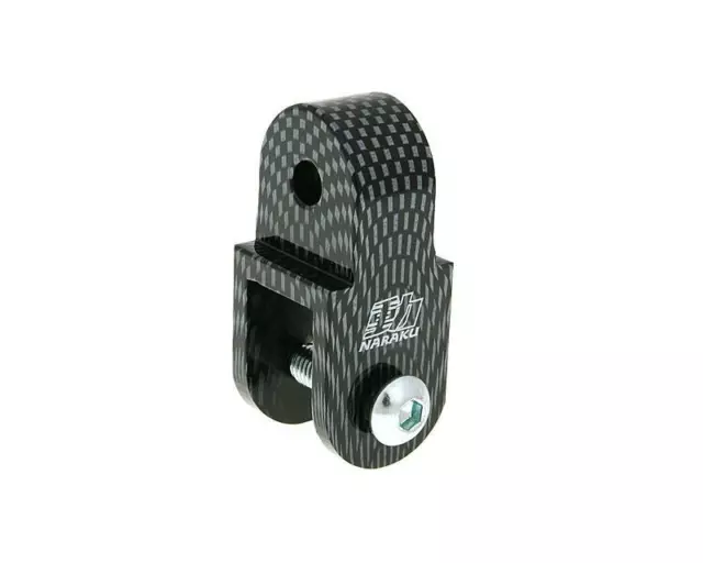 Höherlegungssatz Naraku 40mm Carbon-Look Alu für Roller Longjia LJ50QT-F 01