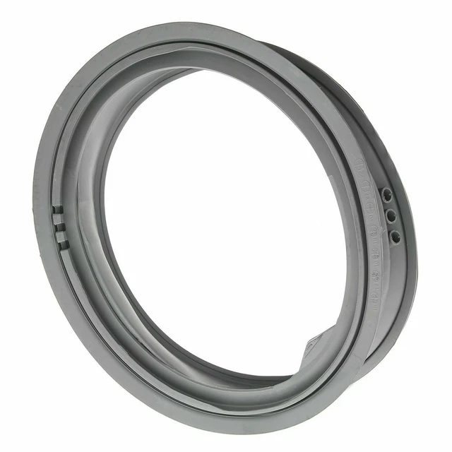 GENUINE LG WASHING Machine Grey Rubber Door Seal Boot Gasket no hole