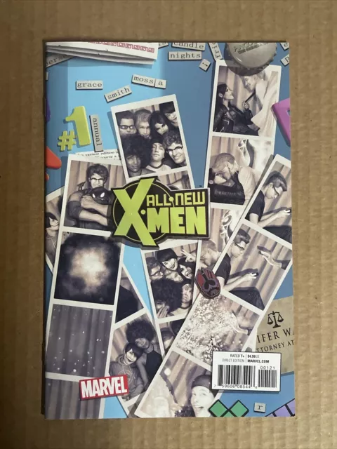 All-New X-Men Annual #1 Variant 1Stprint Marvel Comics (2016) Cyclops Wolverine
