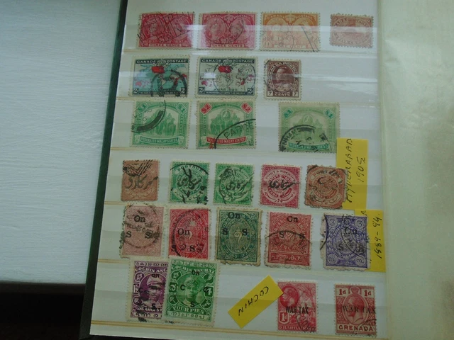 Specialists 16 page small stockbook stamp collection of stamps of interest