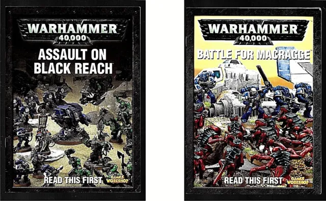 Warhammer 40000. Assault on Black Reach & Battle for Macragge, Games Workshop