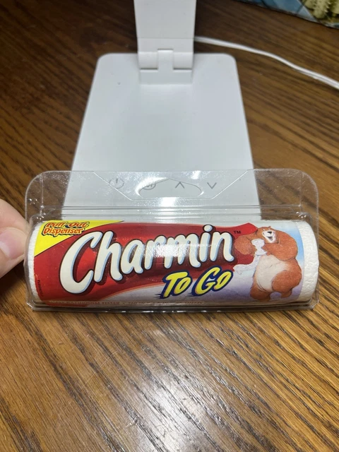 Rouleau De Papier Toilette D'Urgence Charmin "To Go" Vintage 2003 - 55 Feuilles 1 épaisseur, Blanc - Neuf