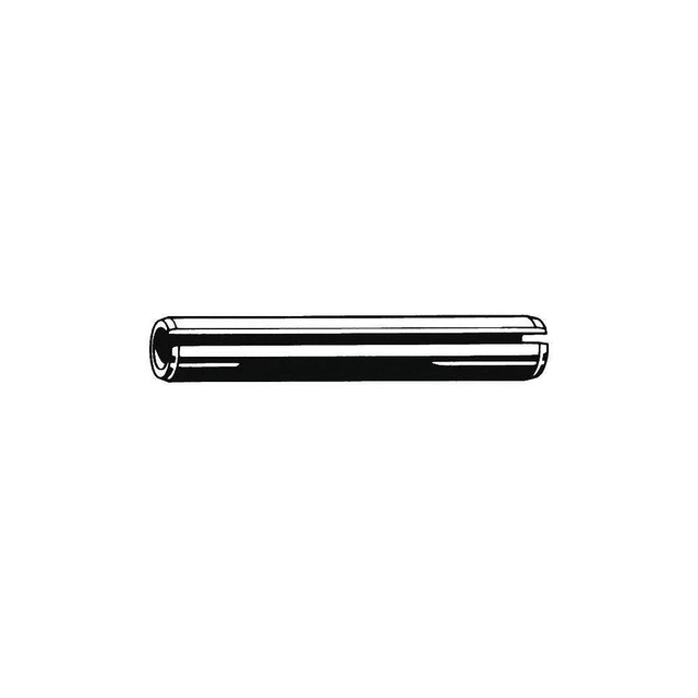 GRAINGER APPROVED U39101.043.0250 Spring Pin,Sltd,7/16x2-1/2in,19800lb,PK5