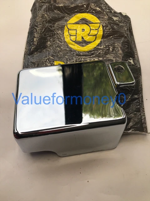 royal enfield leather battery cover