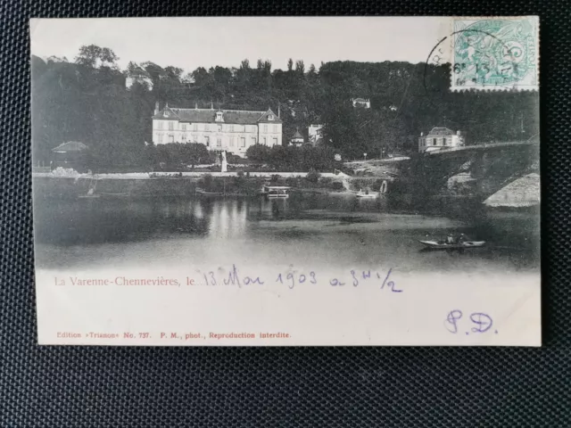 CPA 94 La Varenne-Chennevières - Vue Générale