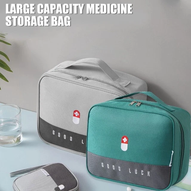 Leer Erste Hilfe Tasche Medikamententasche Notfall tasche Reise Verbandstasche