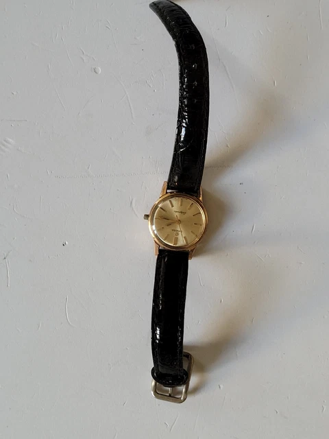Montre Vintage ZEIH DE LUXE Circa 1960 - Mécanique à Remontage Manuel - Bracelet Cuir Neuf