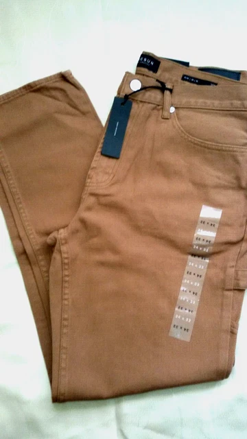 Men's Brand New Pacsun Slim Jeans 34 X 32, Style: 0150, Color: Tan
