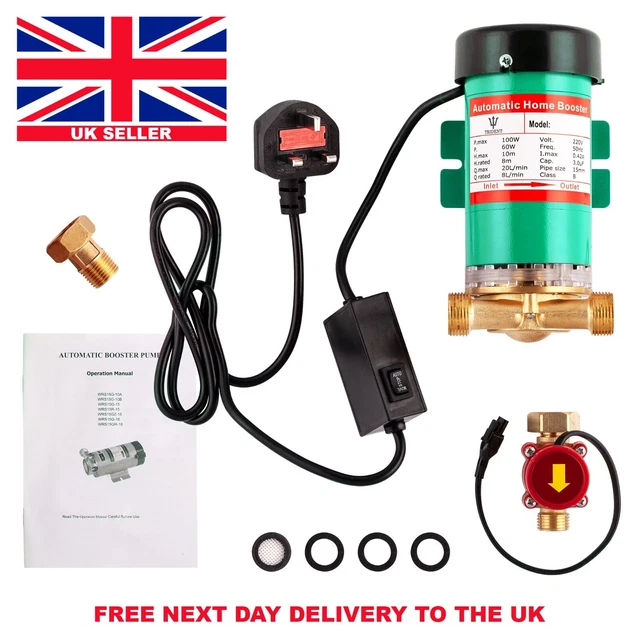 Pompa di riscaldamento centralizzata Booster. TRIDENT UK consegna gratuita il giorno successivo, garanzia 6 anni Pompa di riscaldamento centralizzata Booster. TRIDENT UK consegna gratuita il giorno successivo, garanzia 6 anni