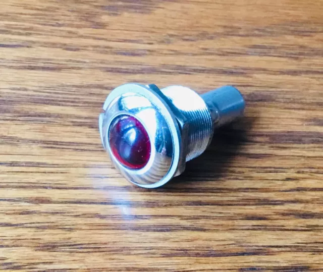 1950s 1960s EMERGENCY BRAKE LIGHT SIGNAL vtg dash indicator accessory 1950s 1960s EMERGENCY BRAKE LIGHT SIGNAL vtg dash indicator accessory