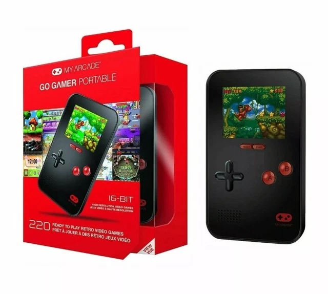 MY ARCADE GO Gamer Portable 16BIT Gaming System With 220 Games £21.00