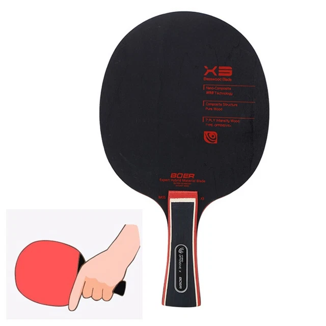 Yin Yang Tigers Colorful Design Ping Pong Paddle, Premium 5 Ply Table