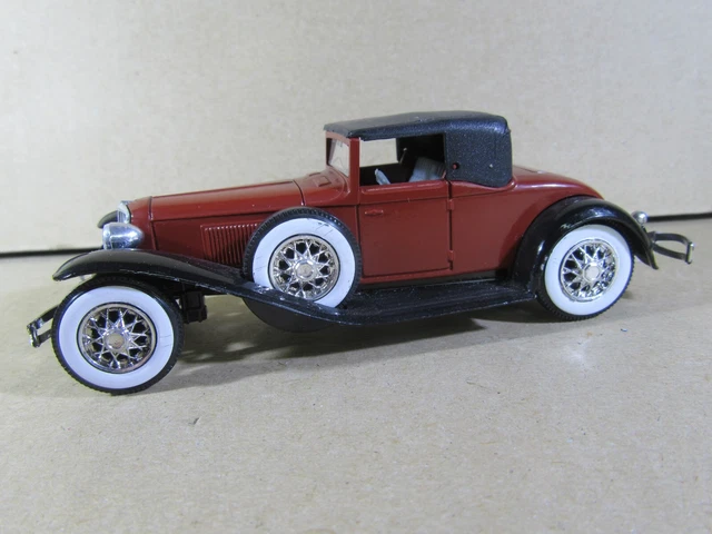 114W Vintage 1977 Solido 55 France Cord L29 Coupe 1929 Brown 1:43