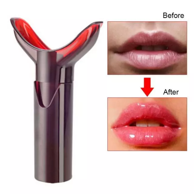 Lips Enhancer Pump Lip Plumper Bigger Enlarger Fuller Women Lady Full Suction