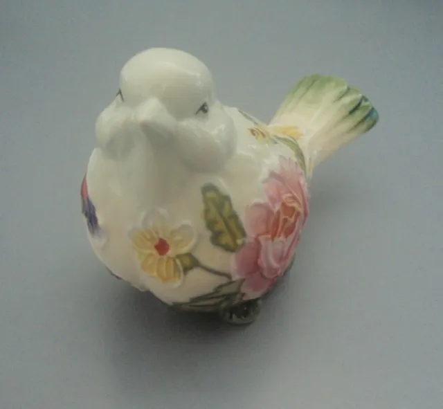 Old Tupton Ware Flower Garden Bird Figurine * New in Box *