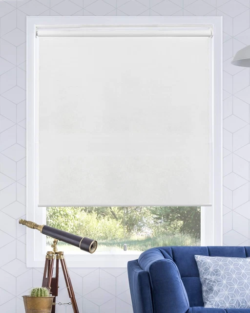 CHICOLOGY Roller Window Shades , Window Blinds , Window Shades for Home -white