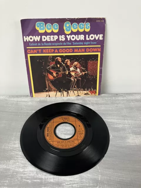 VINYLE 45 TOURS-BEE Gees-How Deep Is Your Love EUR 1,83 - PicClick FR