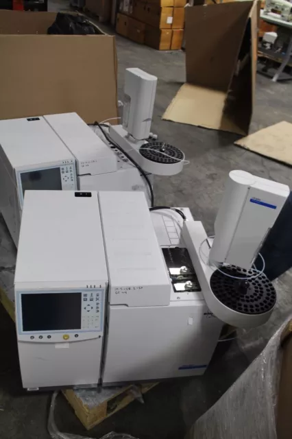 Varian BRUKER 450-GC GAS CHROMATOGRAPH WITH CP-8400 AUTOSAMPLER WORKING