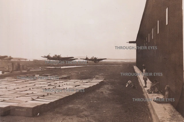ORIGINAL PHOTO BEAUFIGHTERS Japanese POW s RAF Seletar Singapore From original-photo-beaufighters-japanese-pow-s-raf-seletar-singapore-from