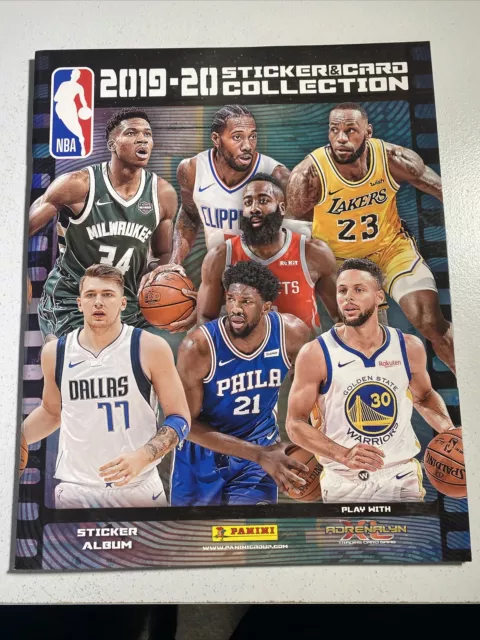 2019-2020 Nba Panini Sticker Album Basketball Sticker And Card Collection