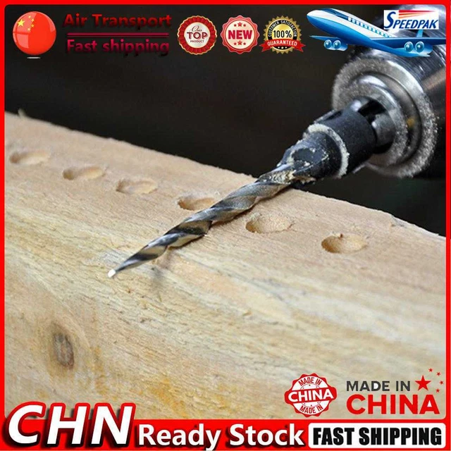 11pcs Tapered Countersink Drill Bit Chamfer Holes Drilled Woodworking Tools Set