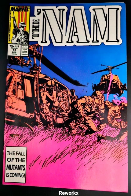 THE 'NAM Marvel Comics No. 13 "...And a Wakeup" 1988 Doug Murray RAW