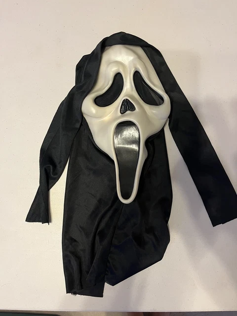 Vintage Fun World Easter Unlimited Glow In The Dark Scream Ghostface Mask #9206