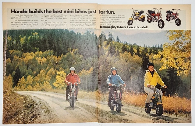 vintage trail motorcycle