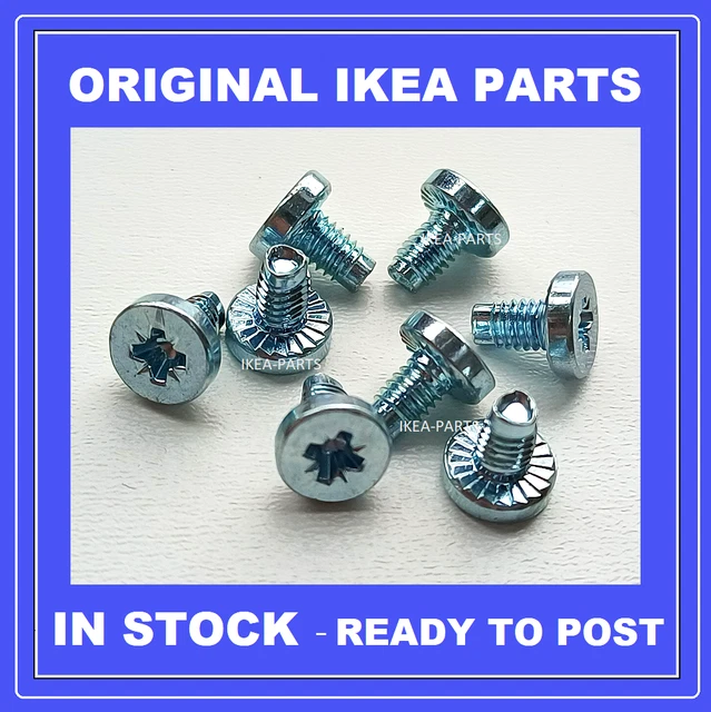 IKEA MALM HEMNES 117327 Screws Genuine Replacement Spare Parts X 8 £3.