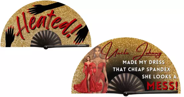 HEATED HAND FAN | Beyonce | Renaissance World Tour | Concert | Large Hand Fan