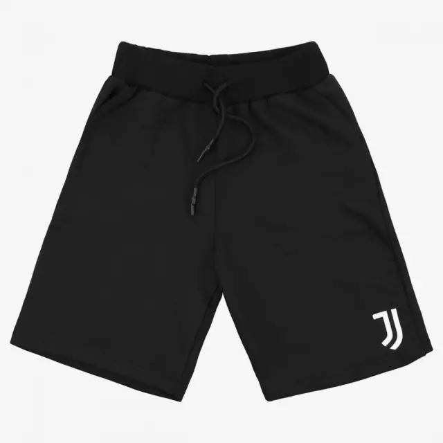 Pantaloncini Corti Shorts Neri Collezione Core Originali Juventus Ragazzo