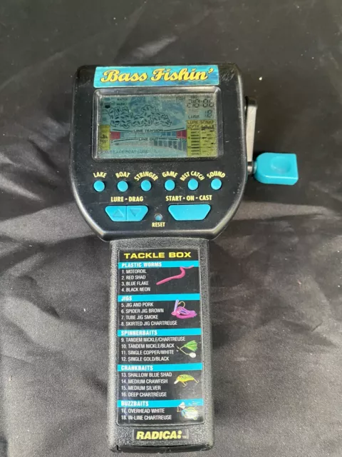 RADICA SPORT BASS Fishin' Handheld Electronic Fishing Game 2000 Tested  $13.56 - PicClick