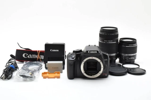 CANON EOS KISS M Double Zoom Kit Mirrorless Single Eye