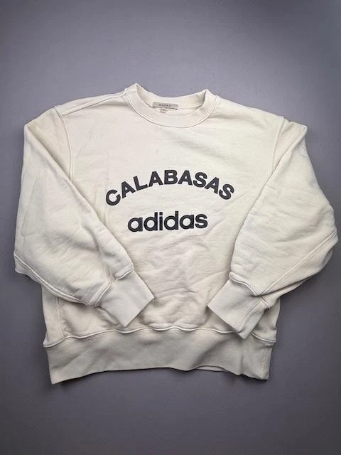 ADIDAS YEEZY SEASON 5 Calabasas Oversize Boxy Crewneck Sweatshirt Jupiter  Medium 189.99 - PicClick UK