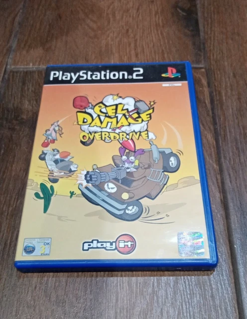 * CEL DAMAGE OVERDRIVE * PLAYSTATION 2  PS2 Game Complete FREE P&P Tested