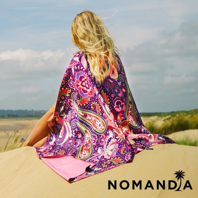 Nomandia ® Microfibre Beach Towel Extra Large - 180x90cm Quick Dry & Lightweight