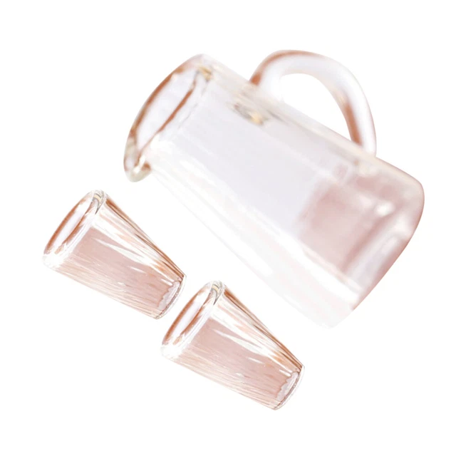 Toddmomy - Set Di 10 Mini Bicchieri Da Vino In Miniatura Scala 1:12 Per Casa Delle Bambole, Accessori Cucina Giocattolo - 2